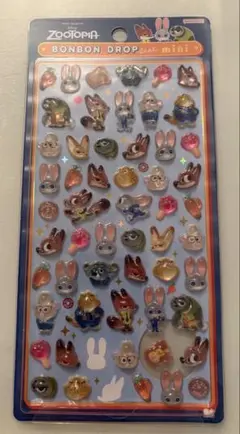 ズートピア ボンボンドロップミニシール
