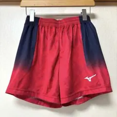 ✨良品✨ MIZUNO バレーボール ゲームパン 赤 黒 グラデーション L ✨良品✨ MIZUNO バレーボール ゲームパン 赤 黒 グラデーション L