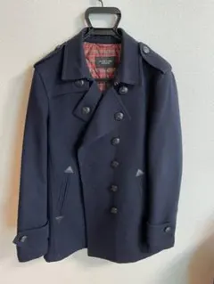 バーバリーブラックレーベル　ピーコート