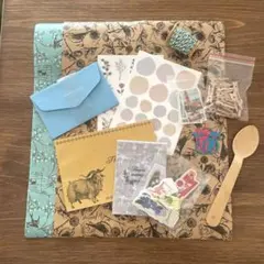 の*マ様 断捨離 コラージュ素材 紙モノ まとめ売り コラージュ素材 700枚セット 紙モノ シール まとめ売り