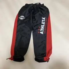 ATHLETA ピステ上下セット 130 黒/赤