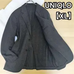 美品★UNIQLO【ユニクロ】テーラードジャケット ギンガムチェック XL
