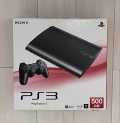 エコメルカリ便の方値引き有‼️PS3 500GB 本体 コントローラー、コード付き