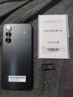 未使用新品　2025年10月12日購入　nubia S 5G A403ZT　黒色