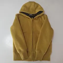 GU ジーユー ボアパーカー 120センチ マスタード