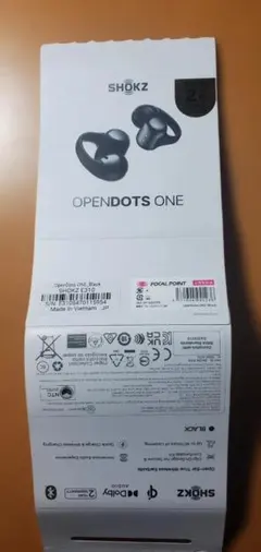 新品 未開封 SHOKZ OpenDots ONE SE 本体 マットブラック - メルカリ