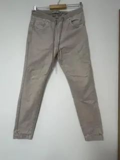 ベイフロー　BAY FLOW ジョガーパンツ　オフホワイト　ベージュ