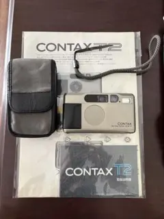 CONTAX T2 本体 フィルムカメラ　おまけ付きのサムネイル