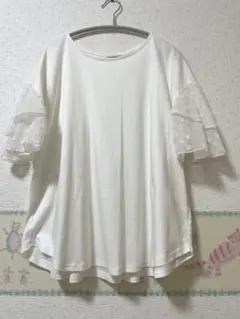 mink chairミンクチェア袖フリルカットソーのサムネイル