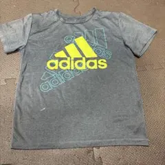adidas グレー Tシャツ サイズ8 130くらい