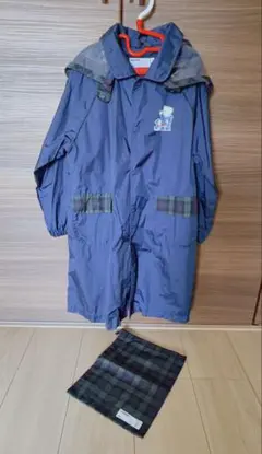 familiar ファミリア キッズレインコート 120cm 収納袋付き