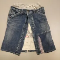 デニム&ダンガリーデニムスカート　サイズ8 120㎝