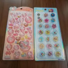 日焼けキティ おはじきシール ハローキティ うるちゅるポップシール