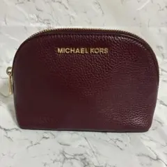 美品MICHAEL KORS ポーチ ボルドー