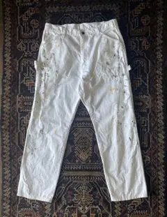 Dickies ペインターパンツ W34 デッキーズ　白 ペンキ Dickes ペンキペインターパンツ ディッキーズ 白 ペイント