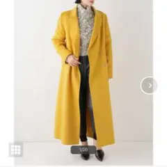 【新品・未使用】ALMA ROSA COAT★ロングコート　イエロー　42 2026年最新】Alma rosa コートの人気アイテム - メルカリ