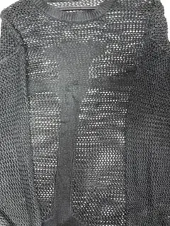 透かし編み 長袖ニット サブカル 十字架