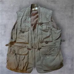 OO's vintage Eddie Bauer コットンベスト グランジy2k