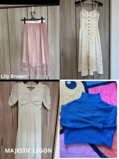 半袖 シャツワンピースまとめ4件