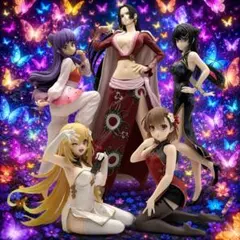 チャイナドレス フィギュア セット ハンコック シャンプー 桜島麻衣 御坂 食蜂