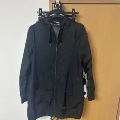 adidas ブラック ロングコート Sサイズ FAM5184 - メルカリ