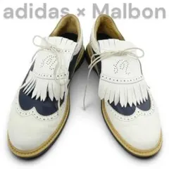 定3万 adidas GOLF × MALBON ゴルフシューズ IF8648のサムネイル