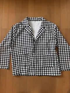 ハウンドトゥース柄ジャケット 160