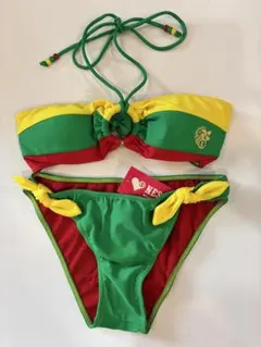 新品　レゲエ　NESTABRAND水着ビキニ／Fサイズのサムネイル