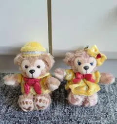 ダッフィー　シェリー・メイ　30周年　ぬいぐるみキーホルダー