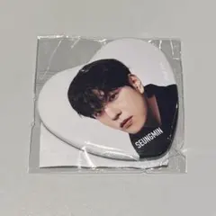 StrayKids スンミン ハート缶バッジ Jyp flagship