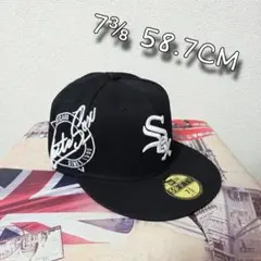 希少❗️ 新品 NEWERA 59FIFTY ニューエラロゴ 7.8/3 - メルカリ