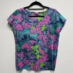 美品 HERNO 半袖 Tシャツ 総柄 ヴィンテージ オールドヘルノ イタリア製のサムネイル