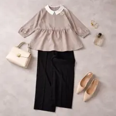 セレモニー　フォーマル　オケージョン　ママスーツ　ママコーデ　大きいサイズ