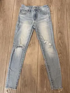 AZUL ライトブルースキニーデニム