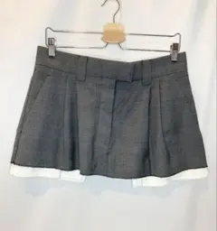 miumiu ミュウミュウ ウールプリーツスカート 36サイズ - メルカリ