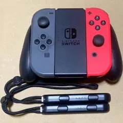 Nintendo Switch Joy-Con グレー　レッド　動作確認済み　㉘
