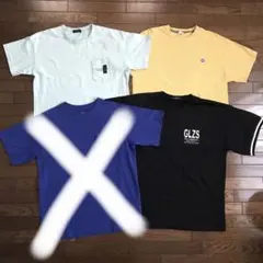 GLAZOS グラソス　半袖　カットソー　Tシャツ　170 イエロー　グリーンのサムネイル