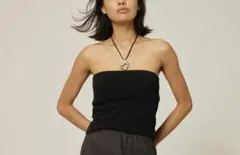 SeaRoomLynn♡シールームリン ハーフミラノパッドinベアトップス