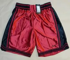 【未使用】NIKEナイキバスケットボールパンツ 3XLサイズ　 レッド/ブラック