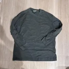 UNIQLO グリーン 長袖Tシャツ L