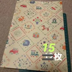 専用出品ステンシルハウス柄ラッピング平袋（ハンドメイド）B5サイズ50枚2-2 お買い得！ステンシルハウス柄ラッピング平袋（ハンドメイド）ほぼB5