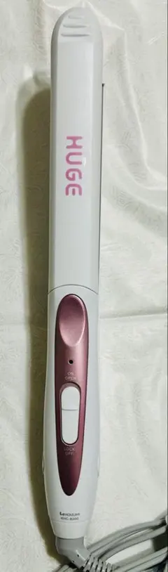 HUGE KHC-8300 ストレート ヘアアイロン ピンク