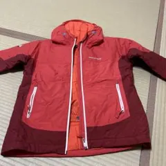 montbell アウター 赤　キッズ150