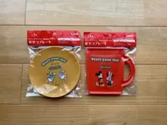 KIRIN オリジナル Disney おやつプレート 2種セットのサムネイル