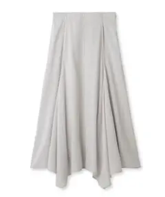 新品未使用 ピンタックヘムフレアスカート