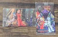 未開封♪エヴァンゲリオン【綾波レイ＆アスカ＆碇シンジ】ウエハース・カード