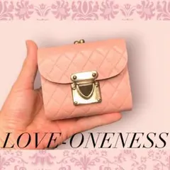 ❤【高級感×可愛い♪】大人オシャレながま口付き総本革ミニ財布♪桜色 ベビーピンク