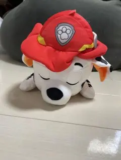 パウパトロール　ぬいぐるみ　マーシャル　おやすみ