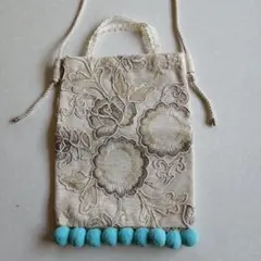 値下げ　HANDO ISTANBUL　刺繍バッグ、ポシェット