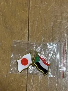 大阪万博　スーダン ピンバッジ　エキスポ EXPO2025